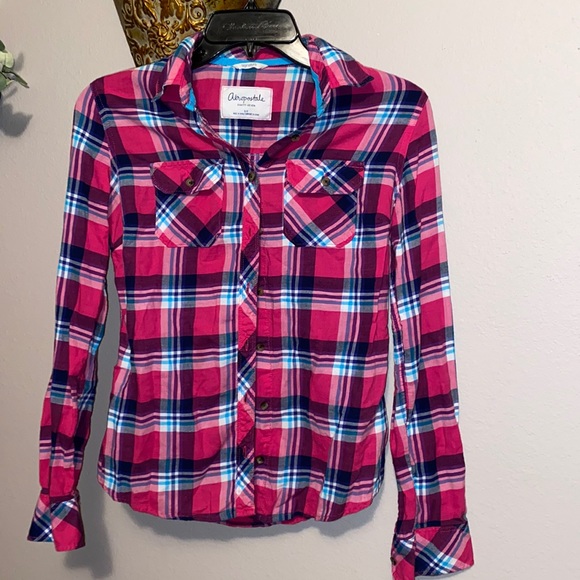 Aeropostale plaid shirt - Picture 1 of 2